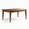 Mesa retangular de madeira com medidas 180 x 90 x 75cm para sala de jantar